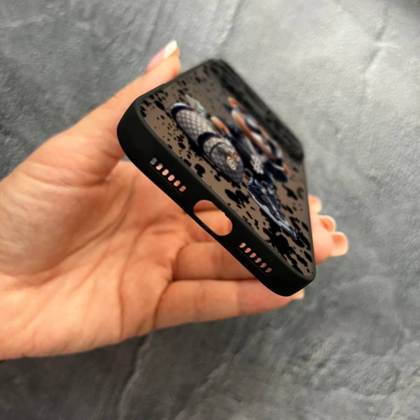 Чeхол для iPhone 17 Pro Max с защитой камеры с мишкой Тедди