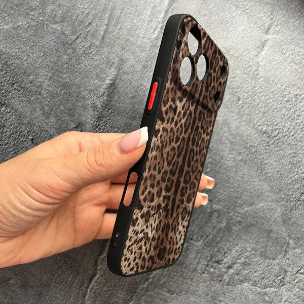 Чехол для iPhone 17 Pro Max с защитой камеры с леопардом классическим