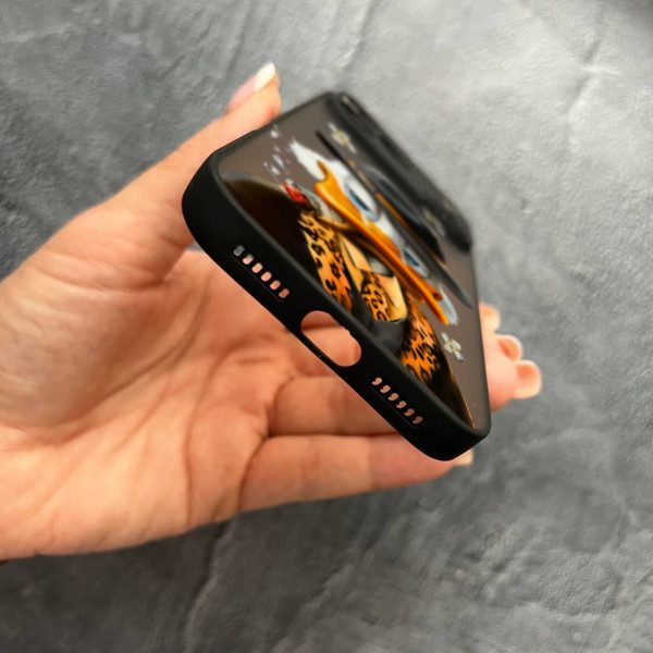 Чехол для iPhone 17 Pro Max с защитой камеры с Дональдом Даком