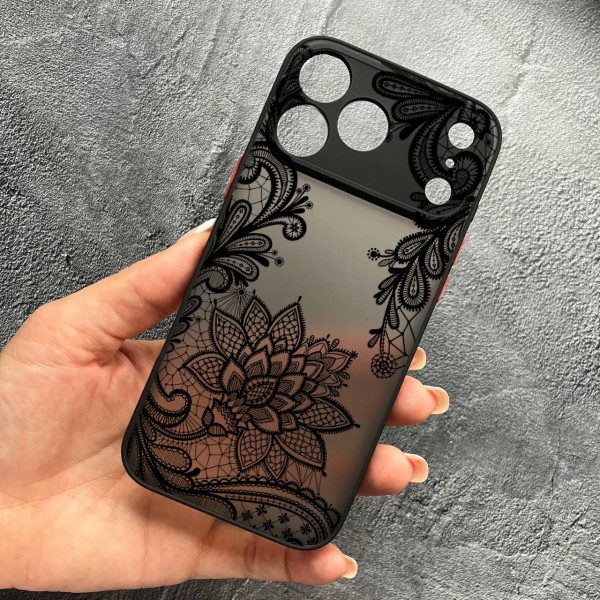 Чехол для iPhone 17 Pro Max с защитой камеры мехенди