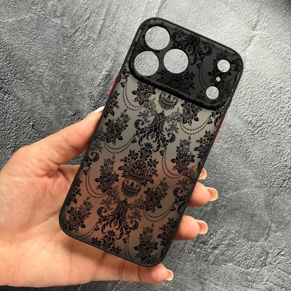 Чехол для iPhone 17 Pro Max с защитой камеры мехенди