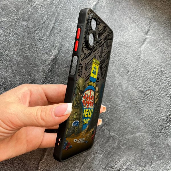 Чехол для Samsung Galaxy A07 с защитой камеры военный игра со смертью