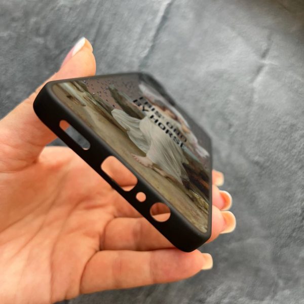 Чехол для Samsung Galaxy A07 с защитой камеры кастомный с дождем