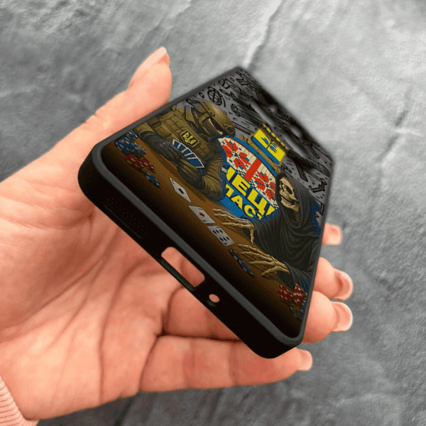 Чехол для Xiaomi Redmi Note 15 Pro 5G с защитой камеры военный игра со смертью
