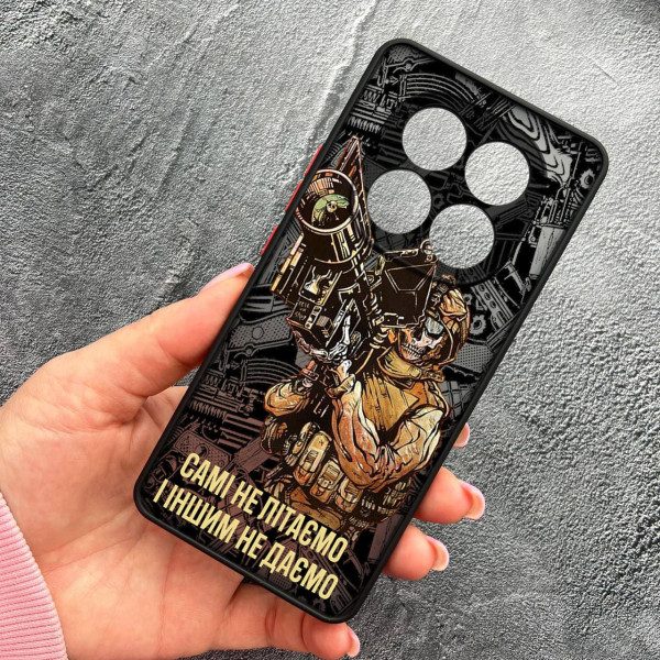 Чехол для Xiaomi Redmi Note 15 Pro Plus 5G с защитой камеры Военный Стингер
