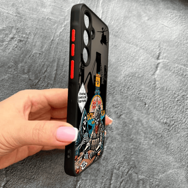 Чехол для Samsung Galaxy A37 5G с защитой камеры боевой азарт