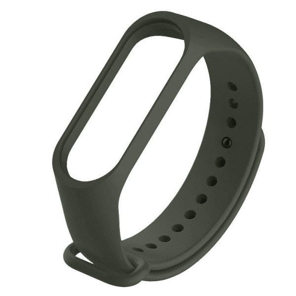 Ремешок для Xiaomi Mi Band 5 / 6 / 7 зеленый Olive
