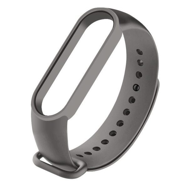 Ремешок для Xiaomi Mi Band 5 / 6 / 7 серый