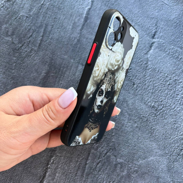 Чохол для IPhone 12 Mini Санта-Муерте чорна