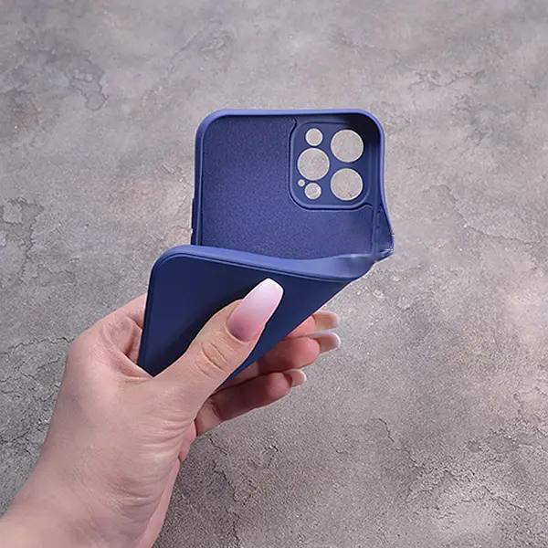 Однотонний чохол для iPhone 12 Pro з soft-touch покриттям і мікрофіброю всередині