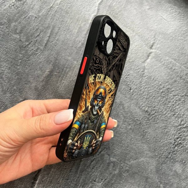 Чехол для iPhone 13 с защитой камеры Военный Не ССЫ! Вывезу!