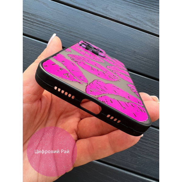 Чохол для iPhone 14 Pro Max рожеві губи
