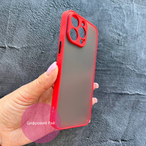 Чохол для iPhone 14 Pro Max матовий пластик без дизайну