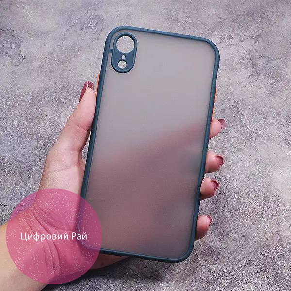 Чохол для IPhone XR матовий пластик без дизайну