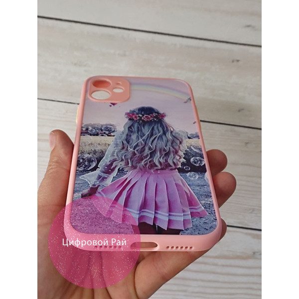 Чохол для IPhone 11 дівчинка у вінку