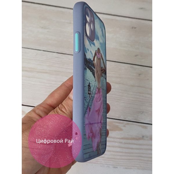 Чохол для IPhone 11 дівчинка в рожевому Мальдіви