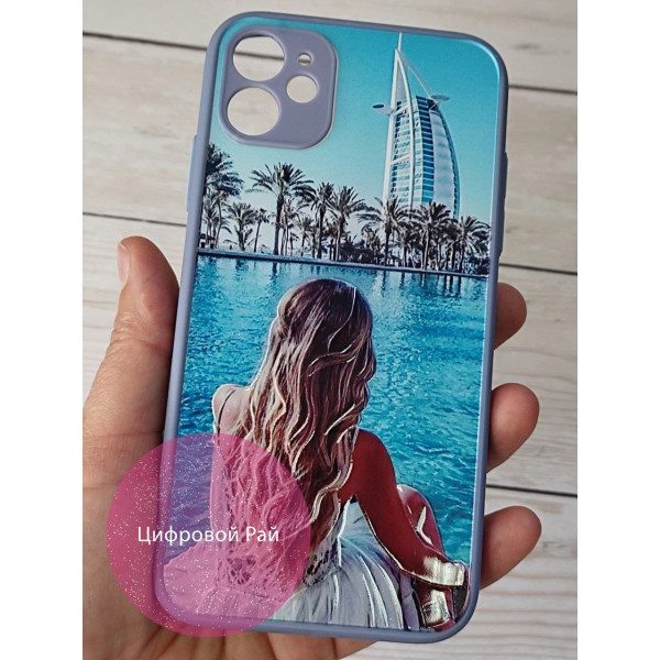 Чохол для IPhone 11 дівчинка та море