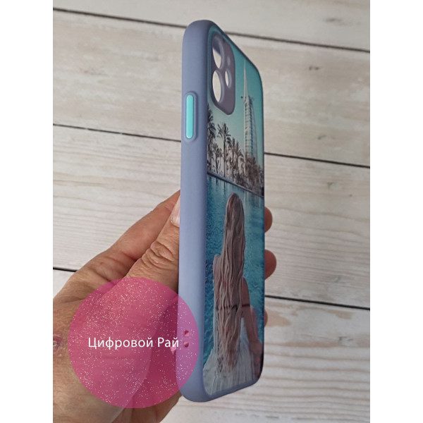 Чохол для IPhone 11 дівчинка та море