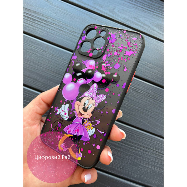 Чохол для IPhone 12 Pro Max Мінні з повітряними кульками