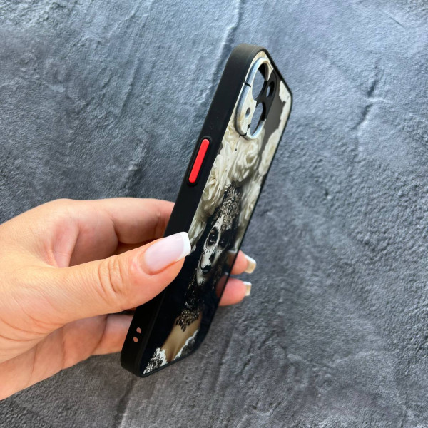 Чохол для iPhone 14 Санта-Муерте чорна