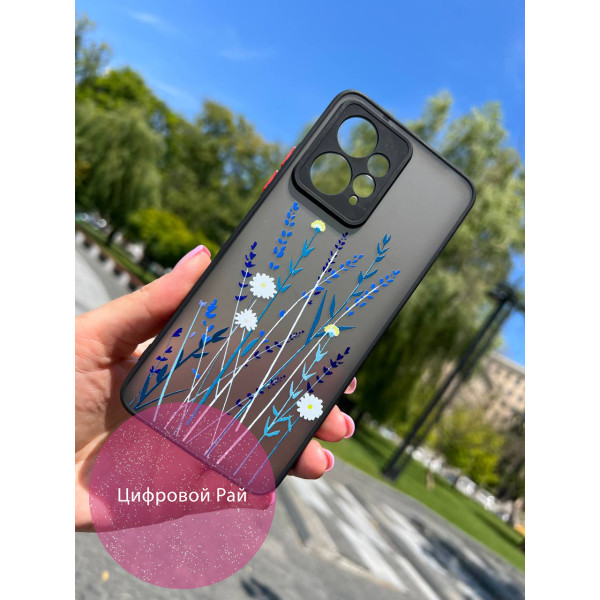 Чохол для Xiaomi Redmi Note 12 4G з квітами 