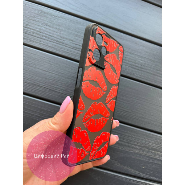 Чохол для Realme C35 червоні губи