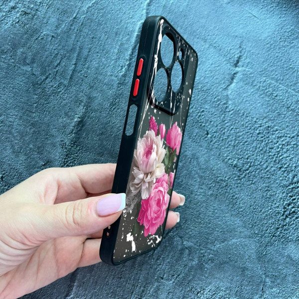 Чохол для Tecno Spark 20C / Tecno Spark GO 2024 півонії класичні