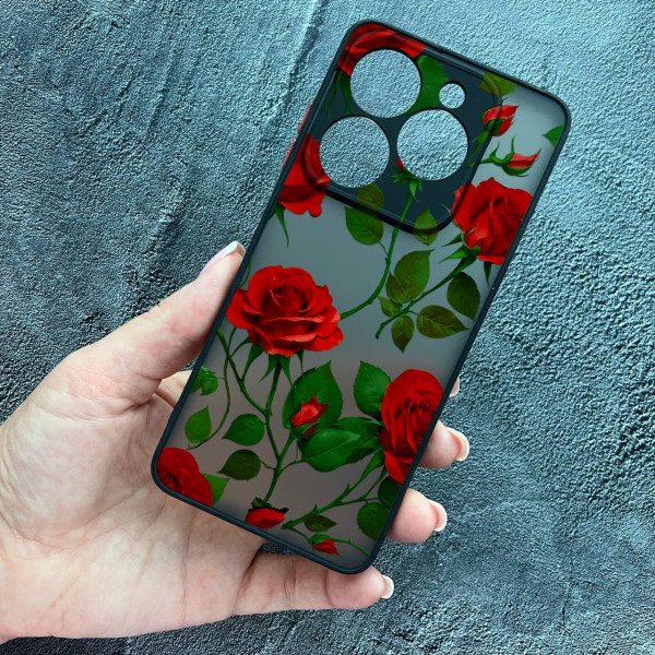 Чохол для Tecno Spark 20C / Tecno Spark GO 2024 червоні троянди