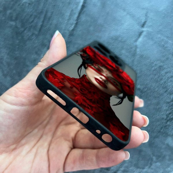 Чехол для Tecno Spark 20C / Tecno Spark GO 2024 девочка с лентой
