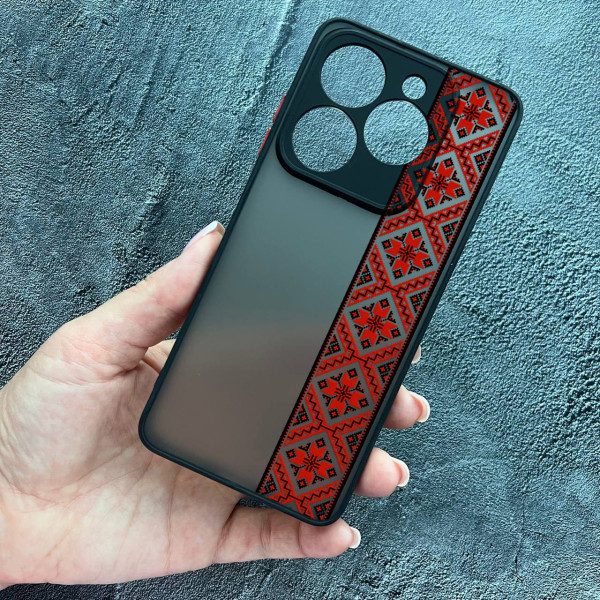 Чехол для Tecno Spark 20C / Tecno Spark GO 2024 вышиванка Киевщина