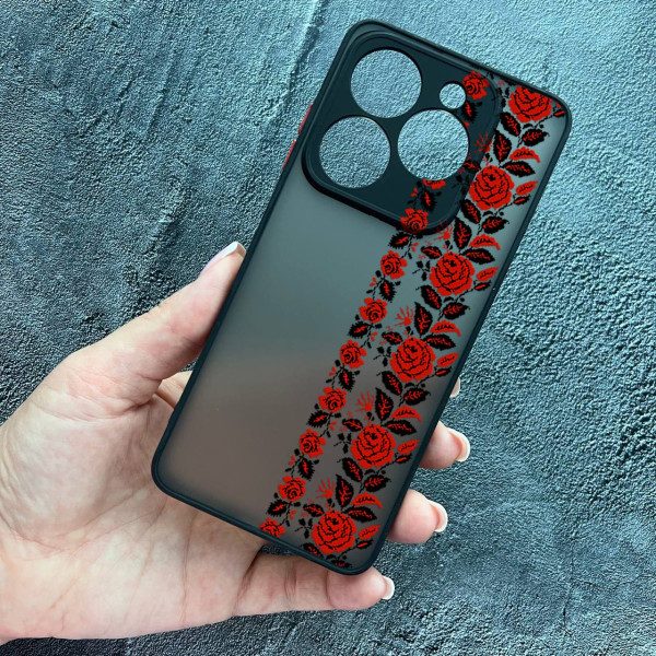 Чехол для Tecno Spark 20C / Tecno Spark GO 2024 вышиванка Донеччина