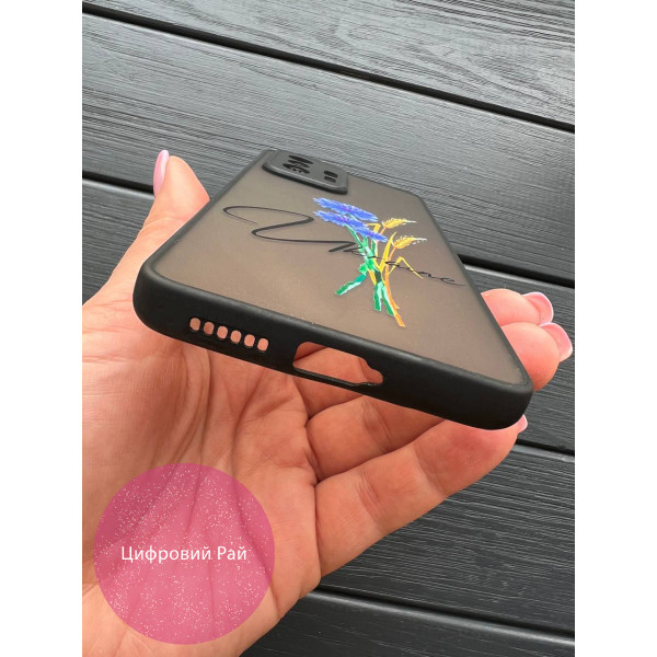 Чохол для Xiaomi 11T патріотичний з волошкою
