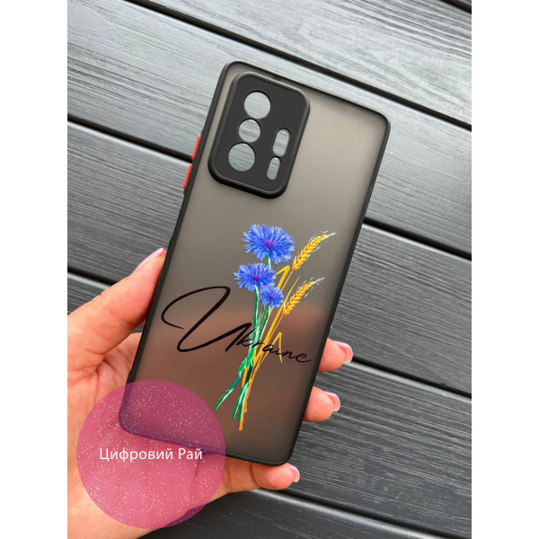 Чохол для Xiaomi 11T патріотичний з волошкою