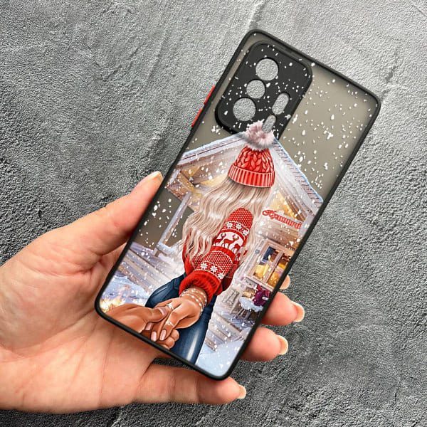 Чохол для Xiaomi 11T / 11T Pro з захистом камери новорічна казка