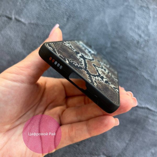 Чехол для Xiaomi 12 Lite змеиная кожа