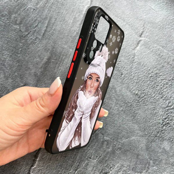 Чохол для Xiaomi 12T / Xiaomi 12T Pro з захистом камери новорічний зимовий подих