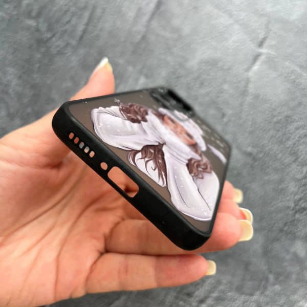 Чехол для Xiaomi 12T / Xiaomi 12T Pro с защитой камеры новогодний зимнее дыхание