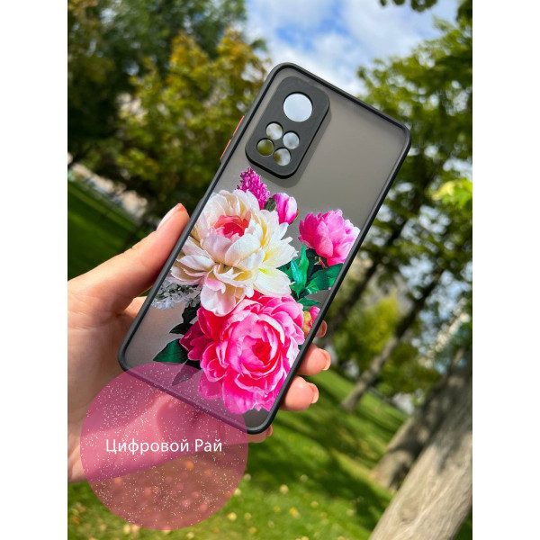 Чехол для  Xiaomi Mi 10T / 10T Pro пионы класические