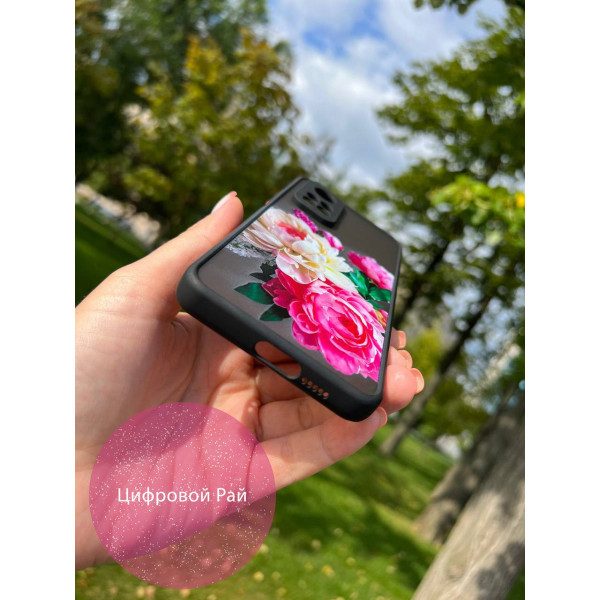 Чехол для  Xiaomi Mi 10T / 10T Pro пионы класические