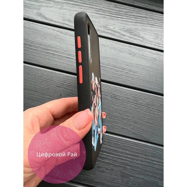 Чехол для Xiaomi Mi CC9/Mi 9 Lite родственные моменты с черным бортиком