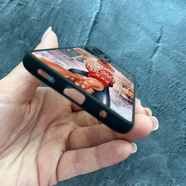 Чехол для Xiaomi Redmi Note 10 Pro с защитой камеры новогодняя сказка
