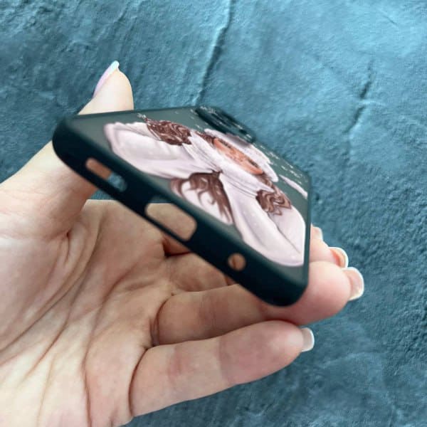 Чехол для Xiaomi Redmi Note 10 Pro с защитой камеры новогодний зимнее дыхание