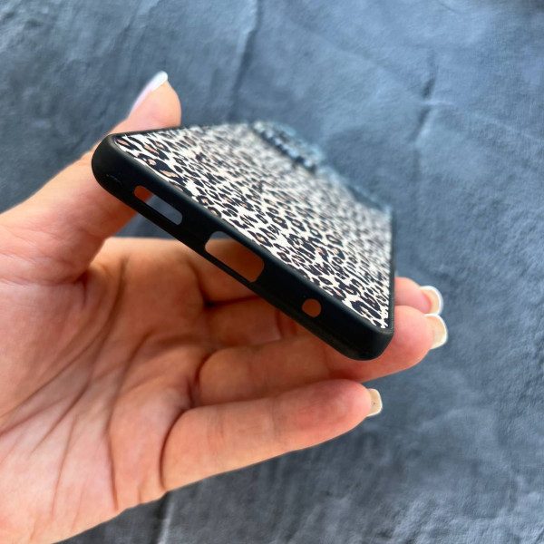 Чехол для Xiaomi Redmi Note 10 Pro леопард с сердечком