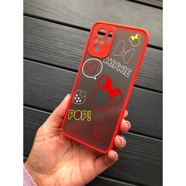 Чехол для Xiaomi Redmi Note 10 4G / Note 10s / Xiaomi Poco M5s Минни Маус