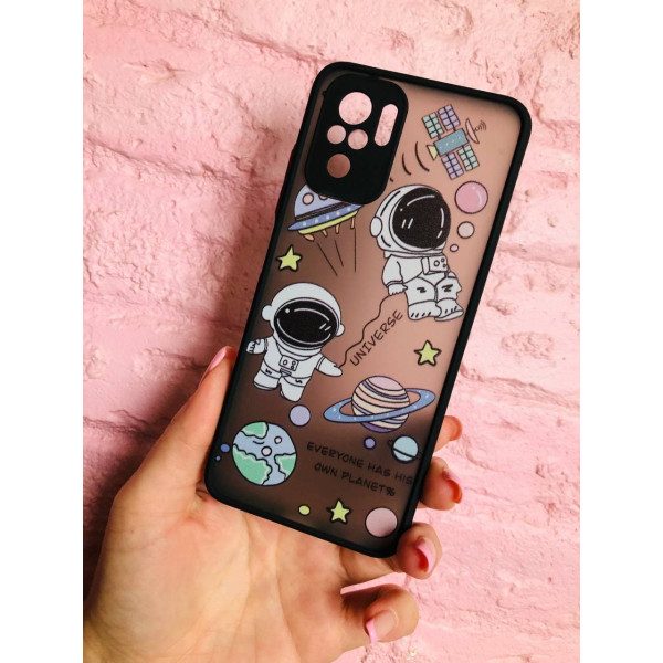 Чехол для Xiaomi Redmi Note 10 4G / Note 10s / Xiaomi Poco M5s космонавт universe