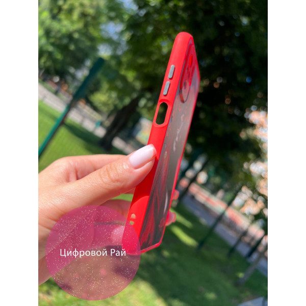 Чохол для Xiaomi Redmi Note 10 4G / Note 10s / Xiaomi Poco M5s Санта-Муерте класична червоний бортик 