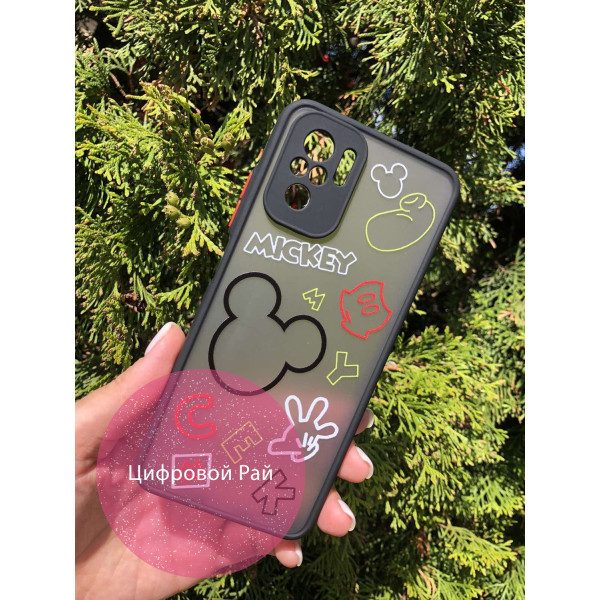 Чехол для Xiaomi Redmi Note 10 4G / Note 10s / Xiaomi Poco M5s Микки Маус