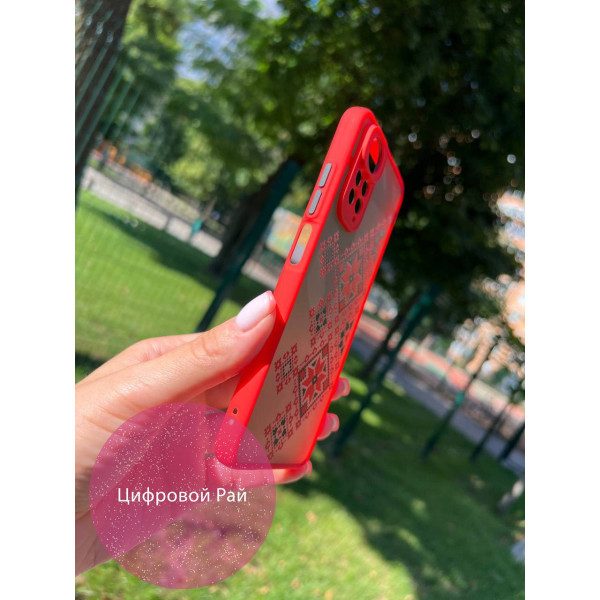 Чехол для Xiaomi Redmi Note 11 / Note 11s вышиванка рушник