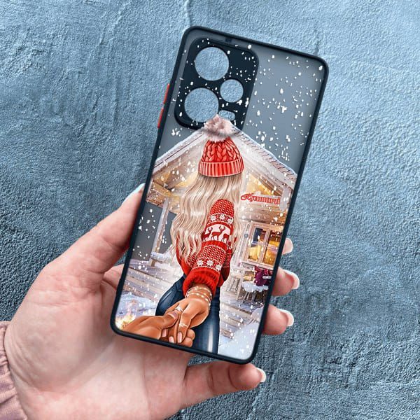 Чохол для Xiaomi Redmi Note 12 Pro Plus 5G з захистом камери новорічна казка