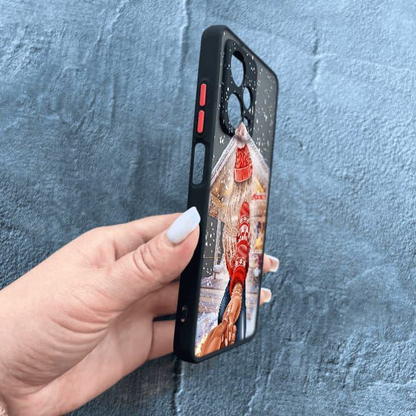 Чохол для Xiaomi Redmi Note 12 Pro Plus 5G з захистом камери новорічна казка